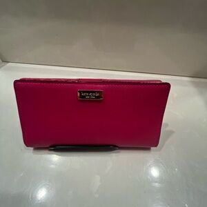 Kate Spade wallet excellent used condition hot pink